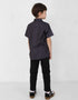 KIDS RADEN SHORT SLEEVE SHIRT (MIDNIGHT BLUE)